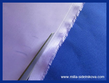Як посилити шов на тканини