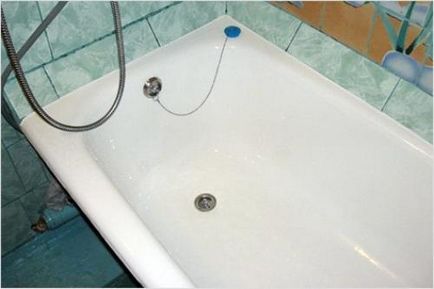 Cum de a restabili smalțul în baie