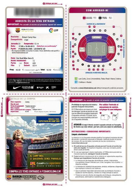 Cum am cumpărat bilete pentru meciul de fotbal barcelona cu Camp Nou