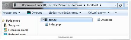 Cum am creat un blog local de testare pe openserver, un blog