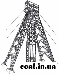 Конструкції шахтних копрів - вугілля донбасу