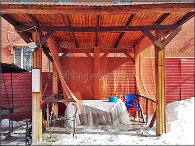 Cabana nunta pentru o zi ekaterinburg, uktus, descriere, fotografie, pret, cabana cu sauna,