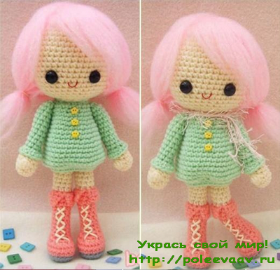 Doll crochet fotbalist (clasa de master), decora lumea ta!