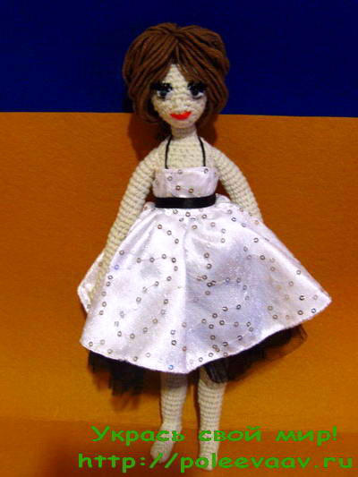 Doll crochet fotbalist (clasa de master), decora lumea ta!