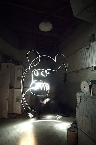 Light graffiti