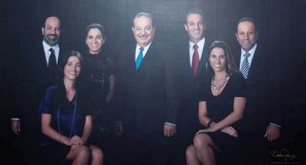 Мексиканський мільярдер Карлос Слім і його сім'я, блогер morganna88 на сайті, 31 липня 2015 року,