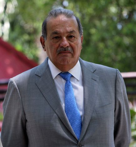 Mexikói milliárdos Carlos Slim és családja, blogger morganna88 internetes július 31, 2015,