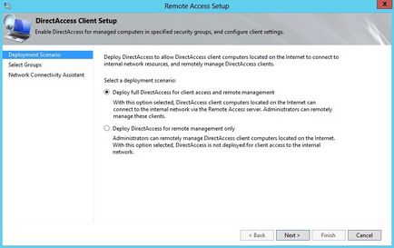 Microsoft directaccess 2012 directaccess și Windows 8