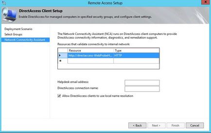 Microsoft DirectAccess 2012 DirectAccess és a Windows 8