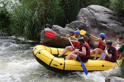 Migia și rafting cu apă albă