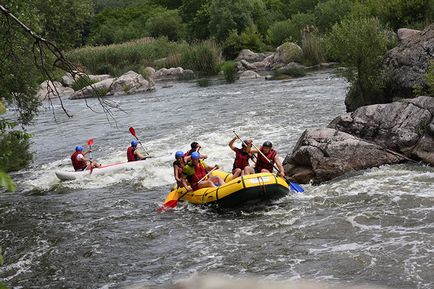 Migia și rafting cu apă albă