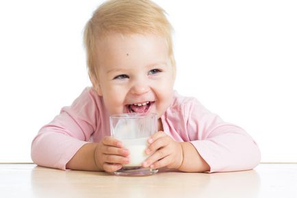Produsele lactate pentru copilul de unde puteți începe să atrageți