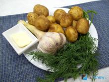 Молода картопля з часником і кропом секрети і нюанси приготування