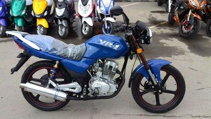 Motocicleta irbis vr-1 și caracteristicile sale