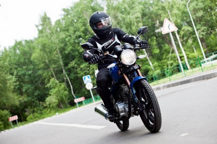 Motorkerékpár Irbis VR-1 és annak jellemzői