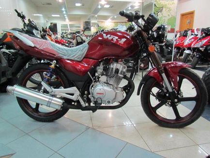 Motocicleta irbis vr-1 și caracteristicile sale