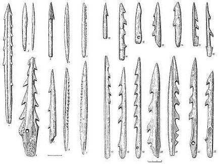 Pescarul din Nijni Novgorod a prins un harpoon din epoca de piatră