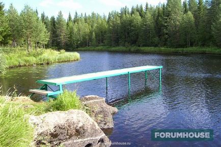 Облагороджуємо ставок, або домашній пірс своїми руками