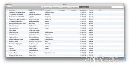 Огляд ibooks для os x - проект appstudio