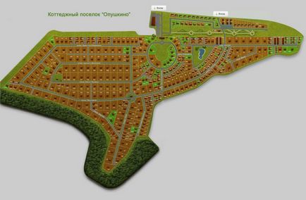 Áttekintése üdülőtelepen - Opushkino - a New Riga (Opushkino) Áttekintése üdülőtelepen - Opushkino - az új istálló