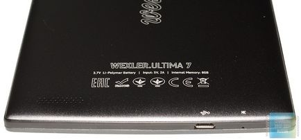 Áttekintés a tabletta Wexler ultima 7 - Áttekintés - szól hardver és szoftver (Tablet) Áttekintés a tabletta Wexler ultima 7 - Áttekintés - szól hardver és szoftver