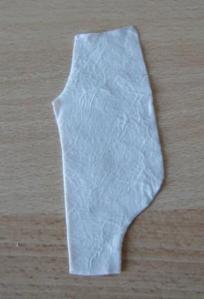 Îmbrăcăminte pentru păpuși în tehnica straturilor de hârtie din Tatiana gurina