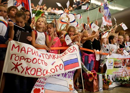Echipa olimpică din Rusia a revenit de la rio
