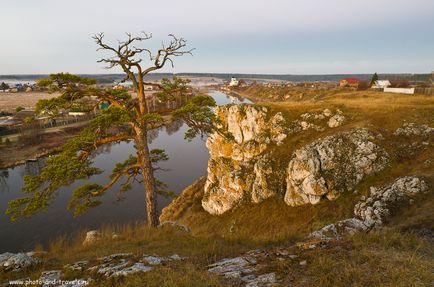 Peisaje de toamnă în apropierea satului Kourovka, un blog al unui fotograf și călător