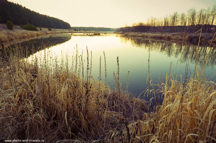 Peisaje de toamnă în apropierea satului Kourovka, un blog al unui fotograf și călător