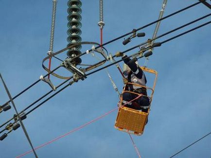 Огляд повітряних ліній електропередачі в процесі експлуатації