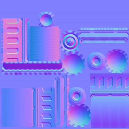 Особливості застосування карт нормалей - комп'ютерна графіка та анімація