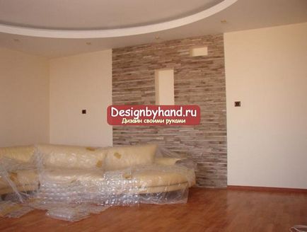 Decorarea peretilor pentru materiale de piatra, caracteristici si fotografii