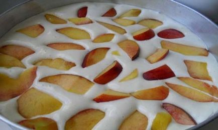 персиковий пиріг