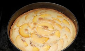 Torta őszibarack recept, lépésről lépésre főzés