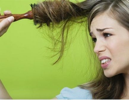 Miért villamosított haj és hogyan kell harcolni otthon