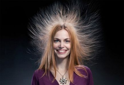 De ce părul este electrificat și cum să-l lupți acasă