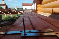 Depunerea streașină din exterior în pană - un blog despre construcția de locuințe din lemn