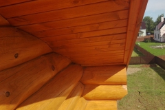 Підшивка звисів зовні в клину - блог про дерев'яному житловому будівництві