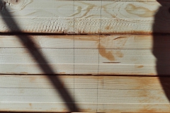 Підшивка звисів зовні в клину - блог про дерев'яному житловому будівництві