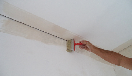 Placă din poliuretan pentru tipuri de tavan, instrucțiuni de instalare