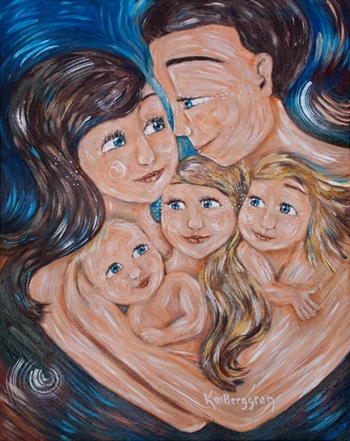 Портрет батьківської любові і чуда народження