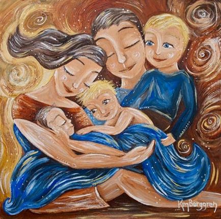 Portret de iubire părintească și miracol naștere