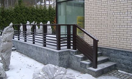 Balustrade pentru balustrada de lemn din verandă sau garduri metalice