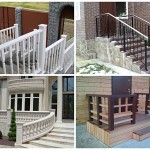 Balustrade pentru balustrada de lemn din verandă sau garduri metalice