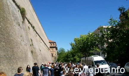 Відвідування музеїв Ватикану на практиці