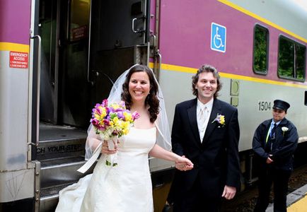Căsătorit într-o mașină de tren suburban