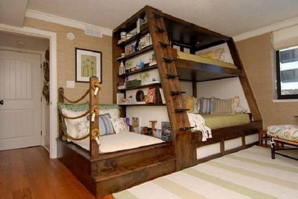 Exemple de paturi supraetajate care vor economisi spațiu în cameră