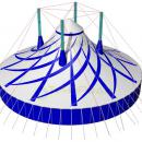 Proiectarea și fabricarea corturilor de circ, a cupolelor de circ, a producției de corturi de circ,