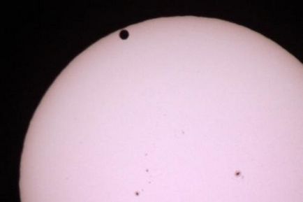Passage Vénusz egész lemezt a nap - egy esemény, hogy lehet látni csak egyszer az életben