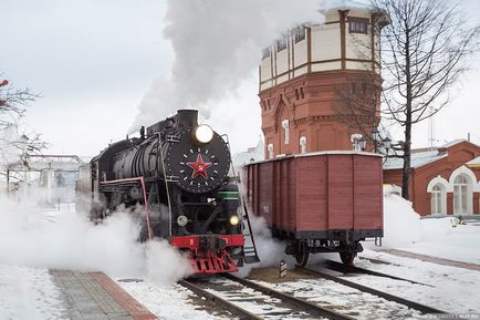 Încălzirea locomotivei - tehphoto